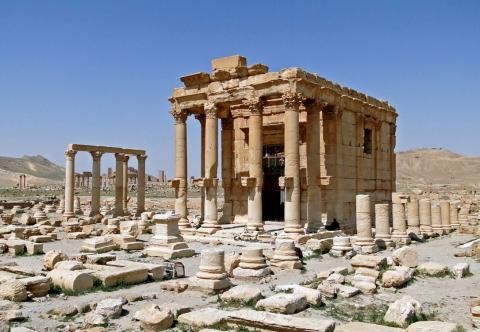 syria tadmur city - معبد بل 2