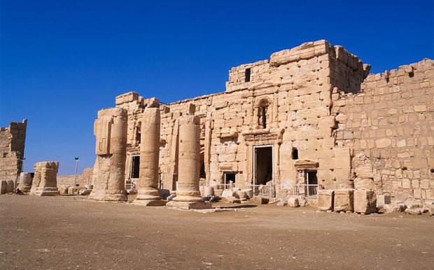 syria tadmur city - معبد بل