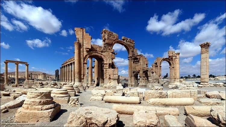syria tadmur city - مدينة تدمر